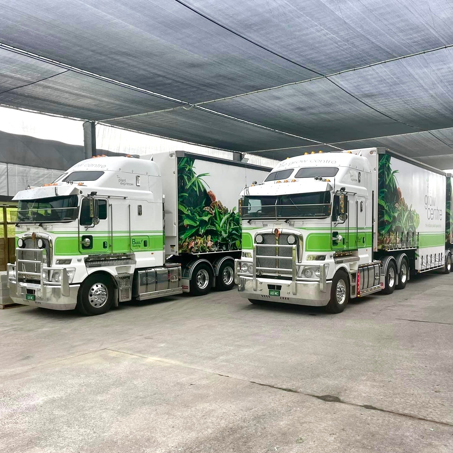 the grow centre trucks